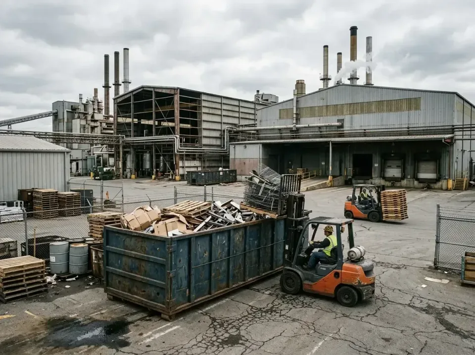 industrial-factory-scrap-conta-003 — frequently asked questions, Cheap Roll-off Dumpster Rentals in Redgranite, WI